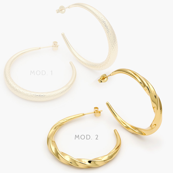 aa10223 Aretes Acero Inoxidable 223 - Imagen 1