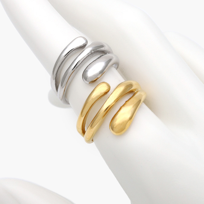AB0605 Anillo Chunky Acero Inoxidable 605 - Imagen 1