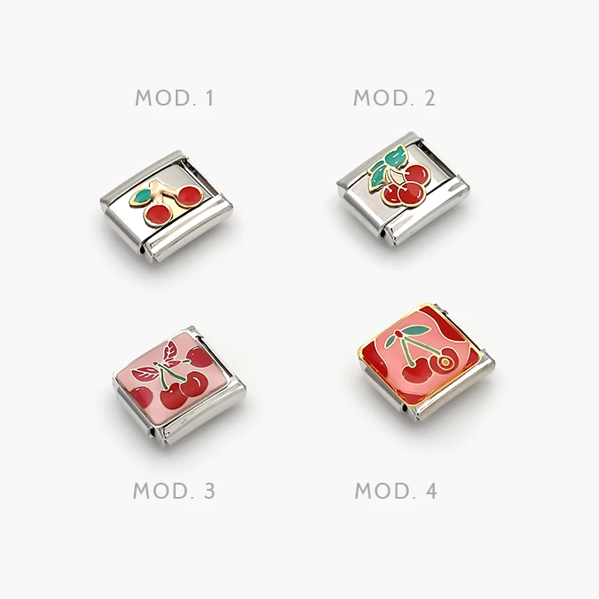ACN0226 Charm Cereza Acero Inoxidable Grupo 226 - Imagen 1