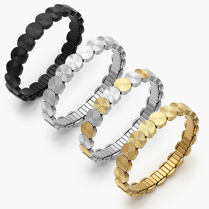 AP0756 Brazalete Elástico Acero Inoxidable 756 - Imagen 1