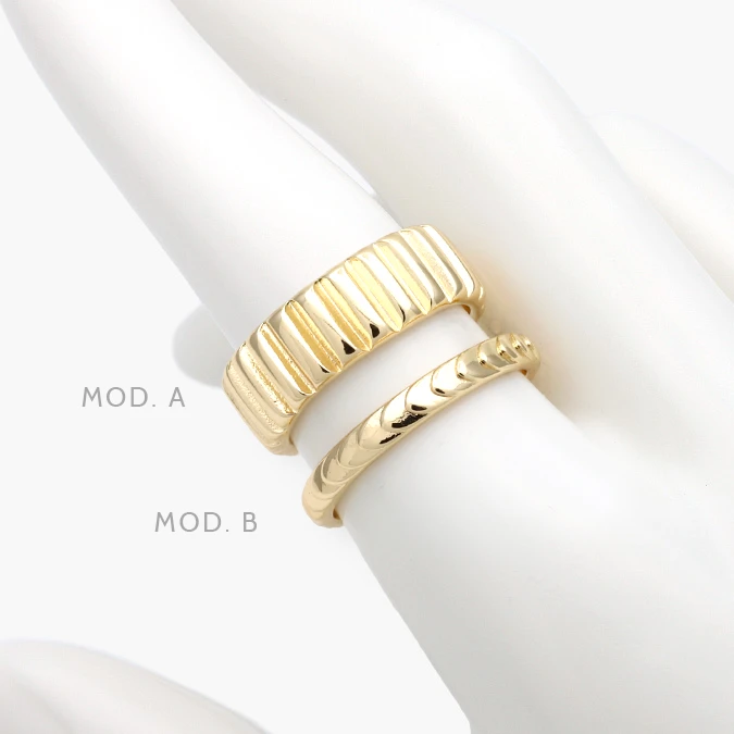 CTB1315 Anillo Ajustable Chapa de Oro 1315 - Imagen 1