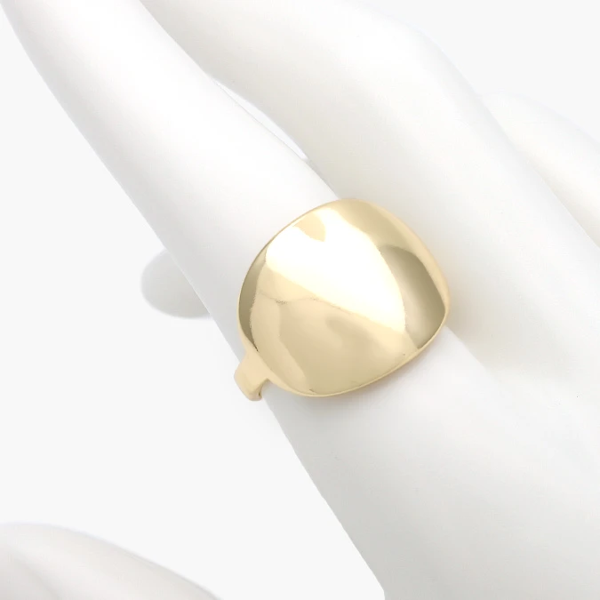 CTB1322 Anillo Ajustable Chunky Chapa de Oro 1322 - Imagen 1