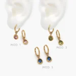 Hoops Zirconias Acero Inoxidable 266 - Modelo 1