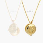 Collar Relicario San Benito Chapa de Oro 400