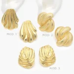 Aretes Chunky Acero Inoxidable 343