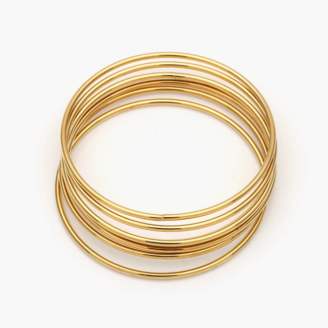 AP0812 Brazalete 6pzs Acero Inoxidable 812 - Imagen 1