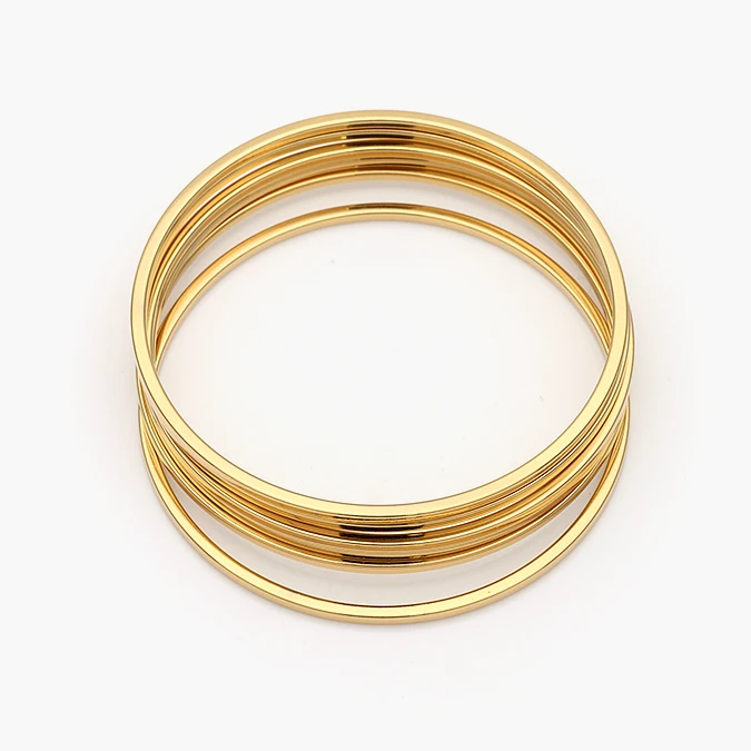 AP0814 Brazalete 6pzs Acero Inoxidable 814 - Imagen 1