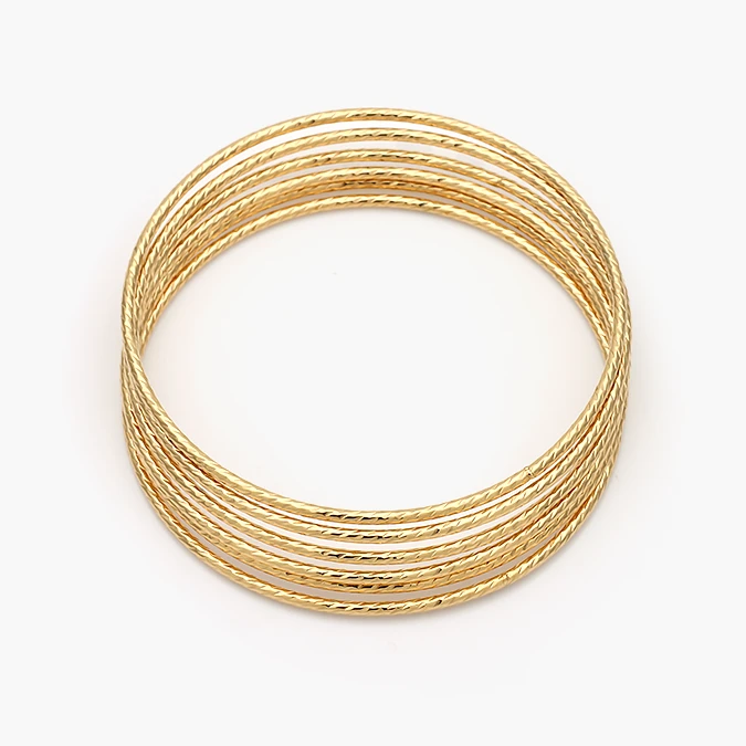 AP0821 Brazalete 6pzs Acero Inoxidable 821 - Imagen 1