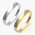 Brazalete Zirconias Acero Inoxidable 810
