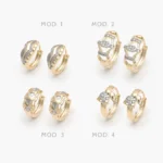 Huggies Piedras Blancas Chapa de Oro 21