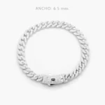 Pulso Plata .925 Monaco 6.5mm. 0088