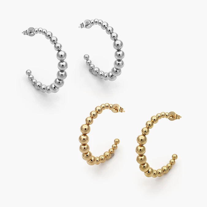 AA10349 Aretes Acero Inoxidable 349 - Imagen 1