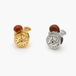 Dije Reloj Caracol Acero Inoxidable 712