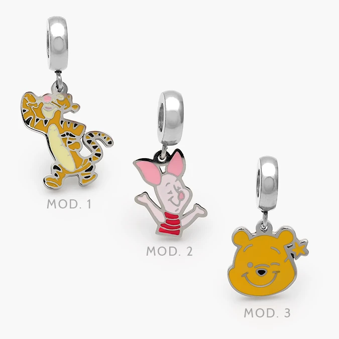 ACH0720 Dije Winnie Pooh Acero Inoxidable 720 - Imagen 1