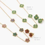 Juego Flores Acero Inoxidable 187 - Modelo 1