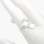 Anillo Plata .925 Flor Trébol 0222