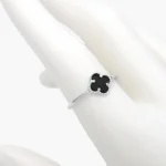Anillo Plata .925 Flor Trébol 0227