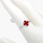 Anillo Plata .925 Flor Trébol 0229 - 6
