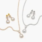 Set Fiesta Chapa de Oro Zirconias 0105 - Oro
