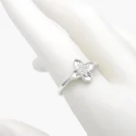 Anillo Plata .925 Flor Trébol 239 - 6