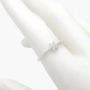 Anillo Plata .925 Piedras Estrella 255